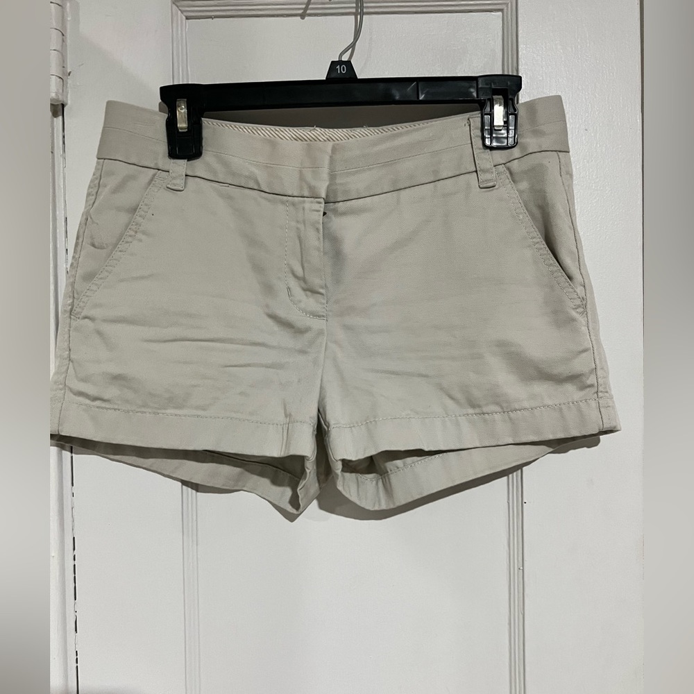 J. Crew Women’s Chino Broke In 100% Cotton Shorts